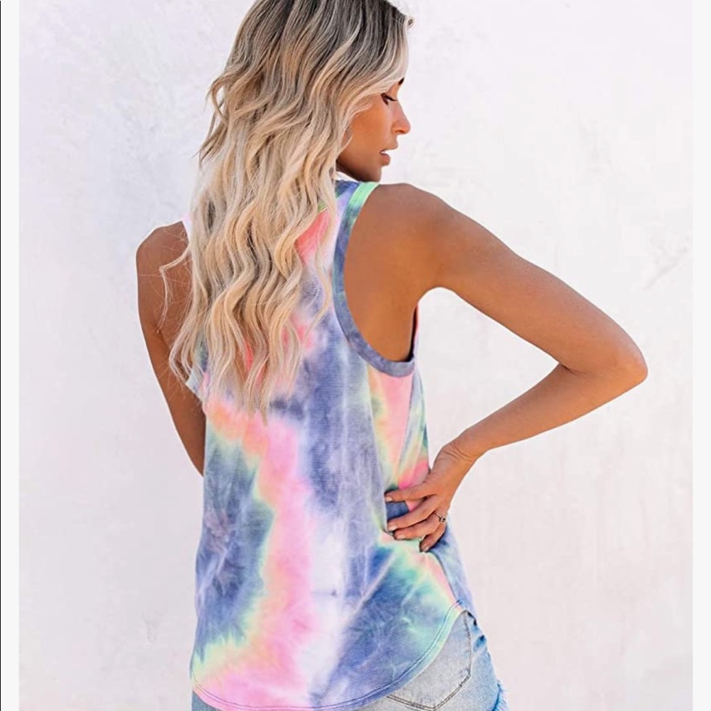 Tie dye tank